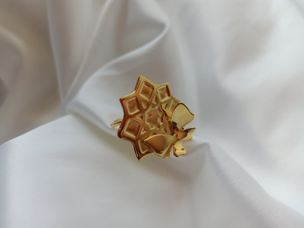 خاتم الفراشات والفن الاسلامي 