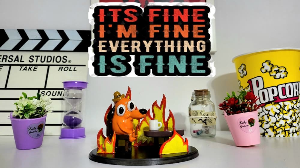 Everything is fine meme