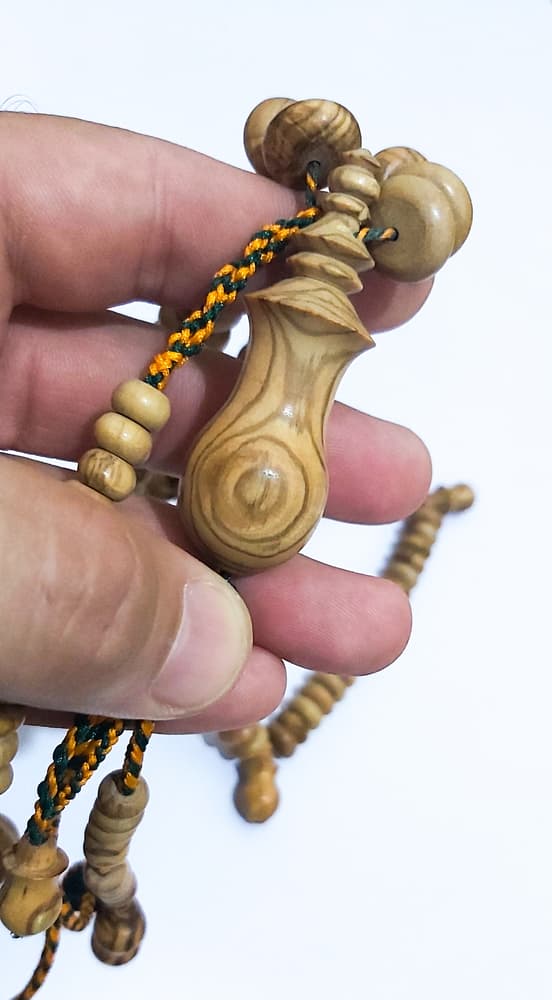 Olive wood rosary 