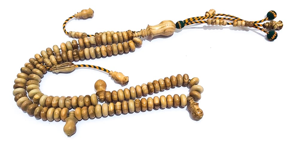 Olive wood rosary 