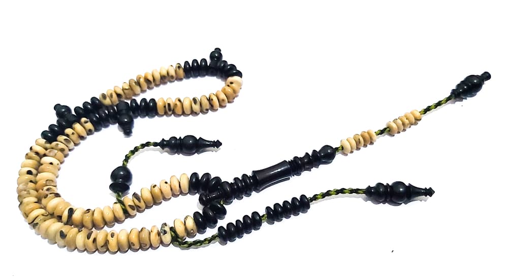 Oud salib & African Black Ebony Wood rosary