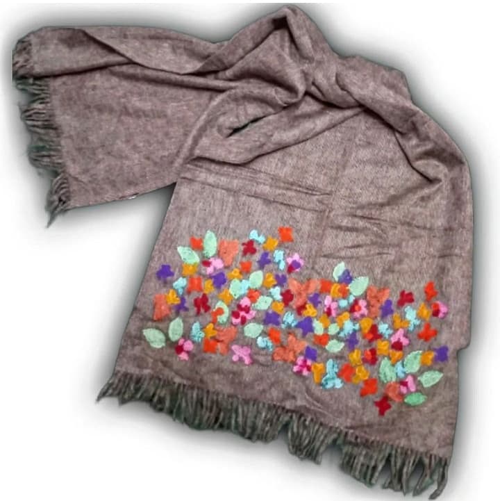 Handpainted shawl 