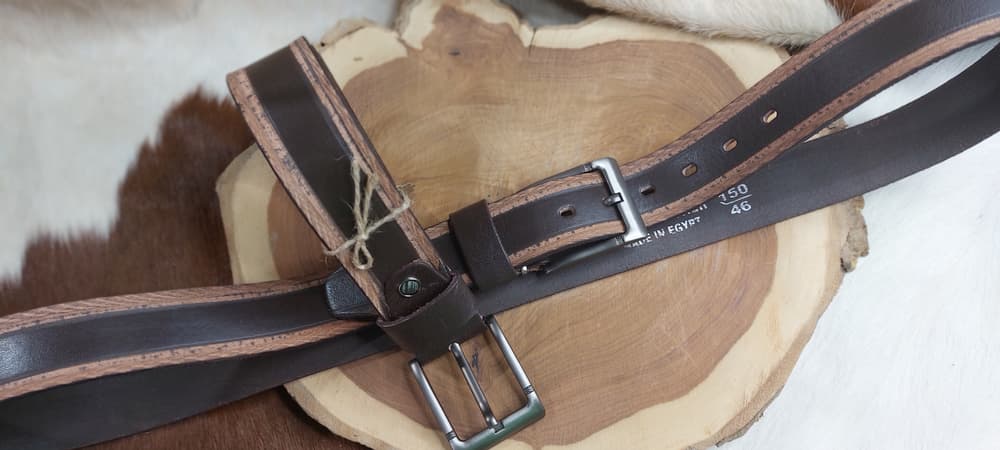 Natural Leather Belt