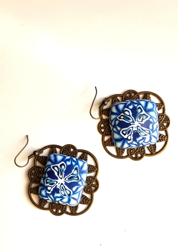 Oriental earrings 