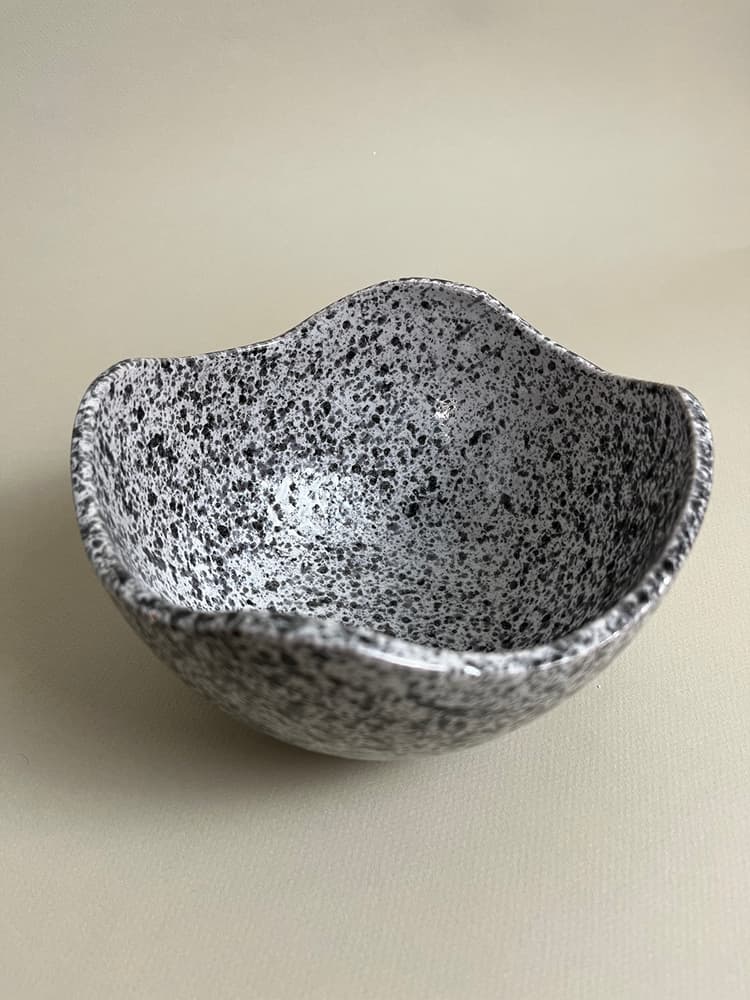 Grey dotted Bowl